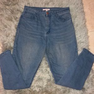 Forever 21 light blue jeans